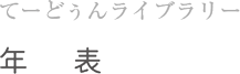 てーどぅんライブラリー ｜年表